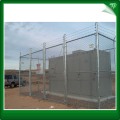 Green angle post chain link fence