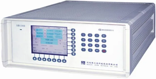 0.01a - 120a High Precision Three Phase Standard Reference Energy Meter