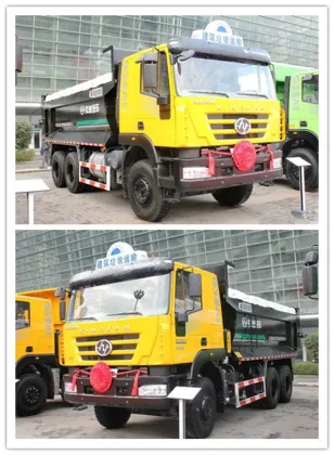 Heavy Duty Diesel Fuel Type Iveco Tipper Trucks