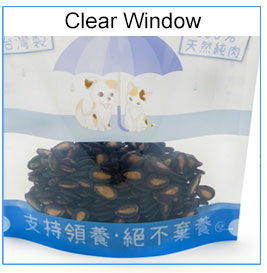 Clear Window Pouches