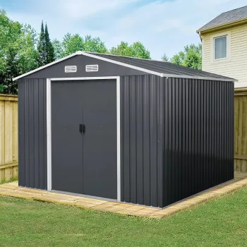 Custom Prefab Metal Carport Storage Shed - Sustainable Waterproof OEM Customization