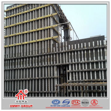 XMWY Manufacturer Reusable Concrete Wall Formwork System Replace Plastic and Alu Wall Formwork