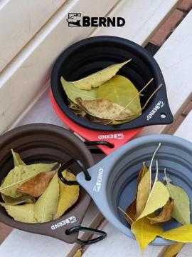 Anti-Slip Base Silicone Pet Feeding Bowl