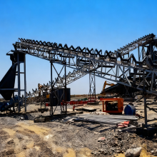 High Capacity Mining Conveyor System