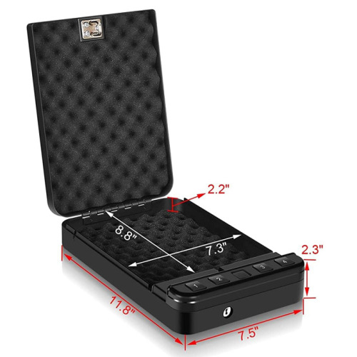 Quick Access Handgun Safe Firearm Lock Box