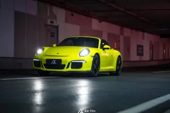 Acid Green Vinyl Car Wrap Film 1.52*18M