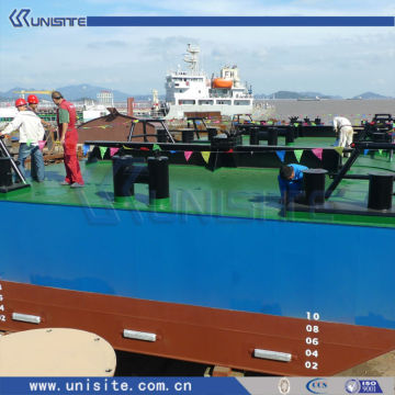 steel floating work platform for marine construction(USA014)