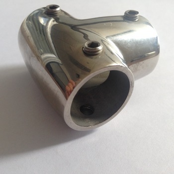 Stainless steel 30 degree Tee pipe branch fittings made in China