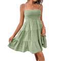 Summer Women's Mini Puff Sleeve Dress