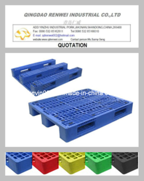 3 Runners Plastic Skid Pallet RW1212-L