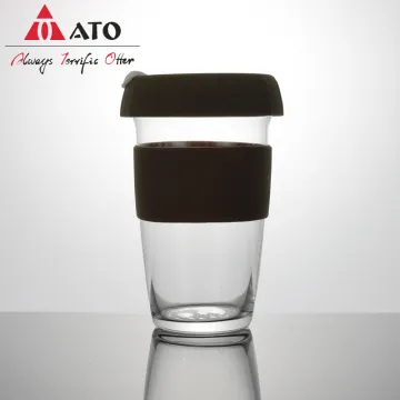 Reusable Travel Cupkeep Mug Tumbler Glass Coffee Cup