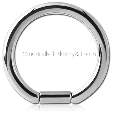 Titanium Piercing Jewelry Bar Closure Ring