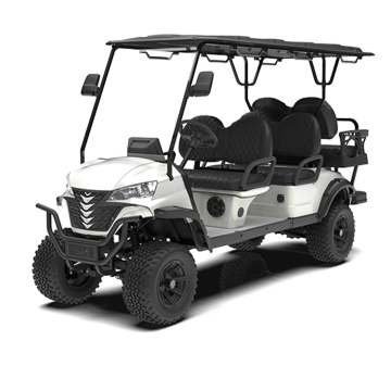 Hot Sale 4+2 Seater Electric Golf Cart with AC for Scenic Spots