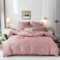 Borong menolak microfiber 4pieces bedsheets ditetapkan untuk rumah