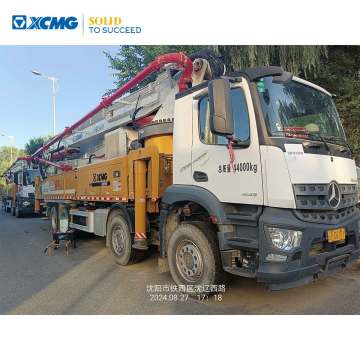 2020 HB58V 58m Used Diesel Concrete Pump With High Quality