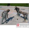 Square Decoration Bronze Sculpture