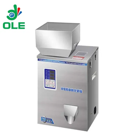 High Precision Table Top 500g Corn Powder Wheat Flour Filling Machine