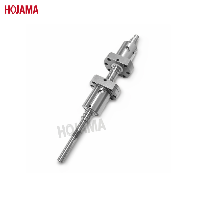 C5 C7 Steel Ball Screw with Two Nuts