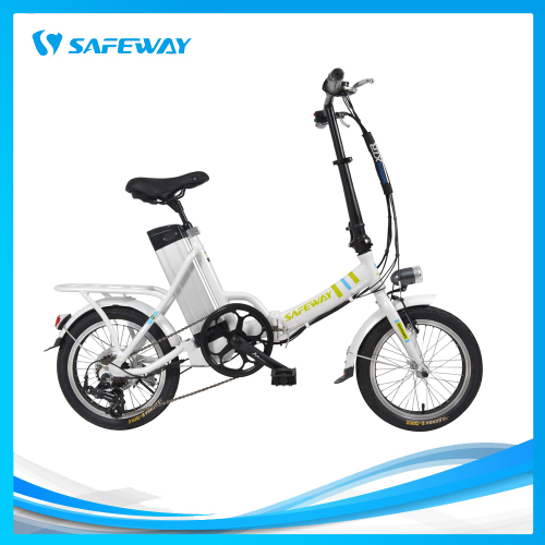 Rear expansion brake folding electric bike