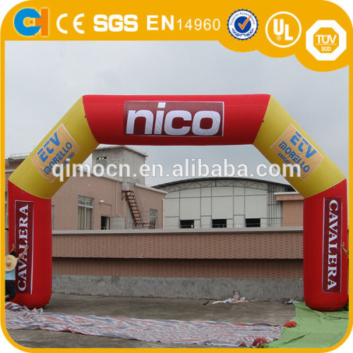 Customized Design Inflatable Orange Arch, Inflatable archway with logo, advertising inflatable archway