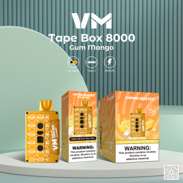 Tape Box E-Zigarette 8000 Puffs