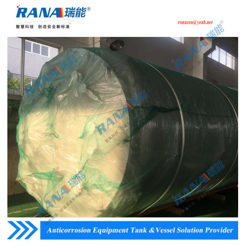 Steel Lined F4 Sheet Chemical Acid storage tank