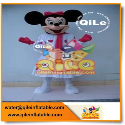 Minnie mascot Animal Character Mascot Avdertising Customized Costume