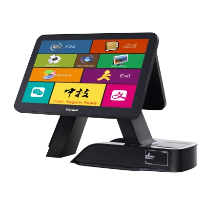 Zhongji A6 Posiflex Touch Screen POS System with Card Reader