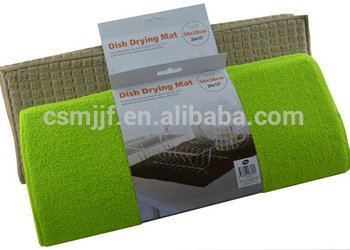 Microfiber Dish Drying Mats/Placemats 20*15''                        
                                                Quality Assured