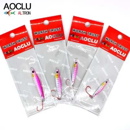 AOCLU Small Speed Metal Jig 7g - Strong UV Coating for Fishing Freshwater & Saltwater Mackerel and Rockfish