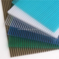 100% virgin material twin wall polycarbonate hollow sheet