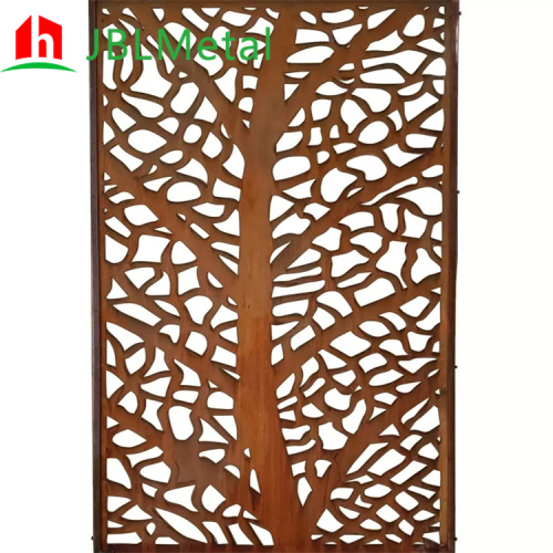 Privacy Partition Wall Garden Steel Panels