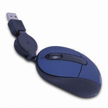 Wired Optical Mice with 1000dpi Resolution and Zoom In/Out Functions
