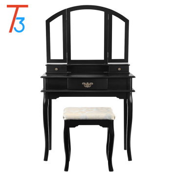 European Modern Vanity Dressing Table With Mirror