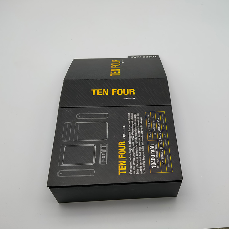 نافذة عرض منتجات التغليف PowerBank Pack Pack Box