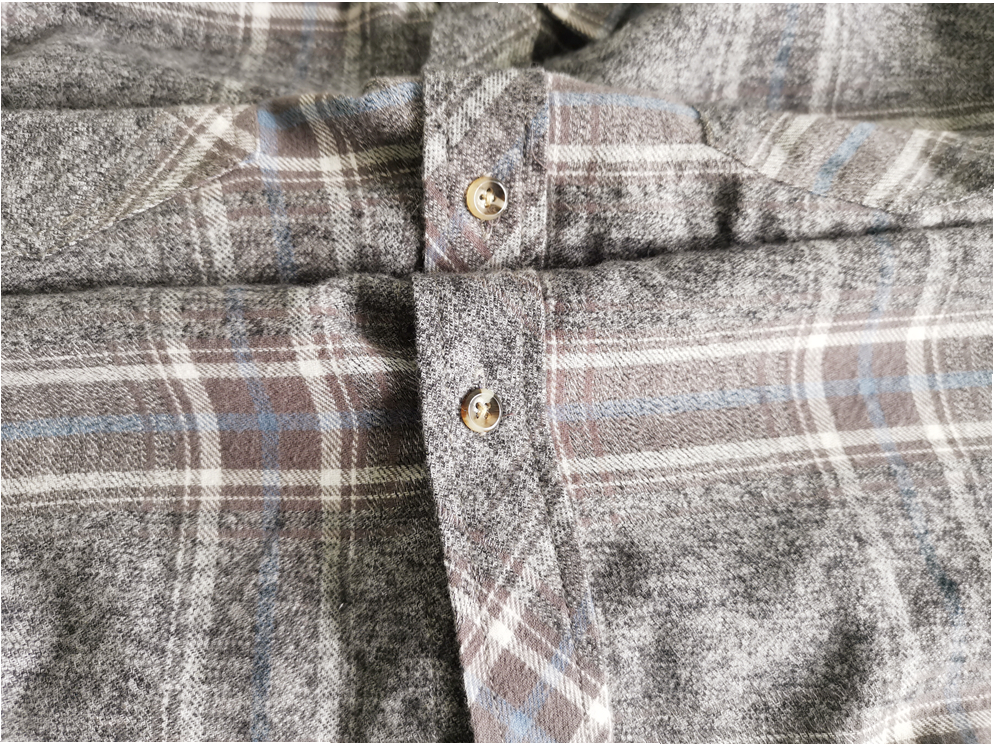 Y D Cotton Flannel Long Sleeve Shirt