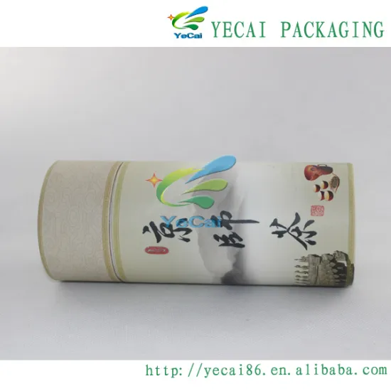 strong cylinder paper packaging box for maps/arts/rolls with small MOQ