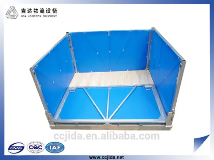 Steel storage pallet