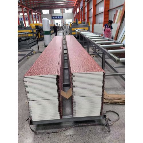 Marble Granite Pattern Stone Polyurethane Insulated Panels for Exterior Walls