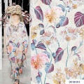 Custom Floral Digital Print Georgette Garment Dress Fabric