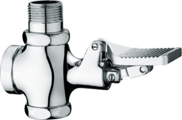 Brass flush valve,foot pedal time-delay toilet flush valve FV103