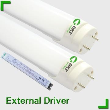 UL&DLC power led tube with Isolation external driver! THD