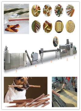 Chewing Dog Food Production Line/Processing Line/Making Machine