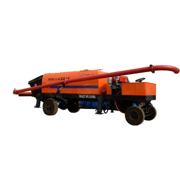 Small Aggregate Concrete Pump for Solid Particle Transfer