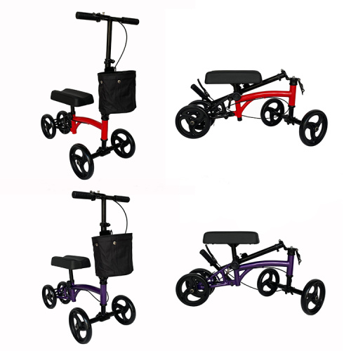 Lenkbarer Knie Walker Deluxe Medical Scooter