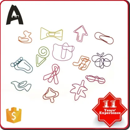 Good Reputation factory supply s shaped metal paper clips
