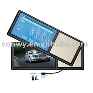 Bluetooth car rear view mirror A013