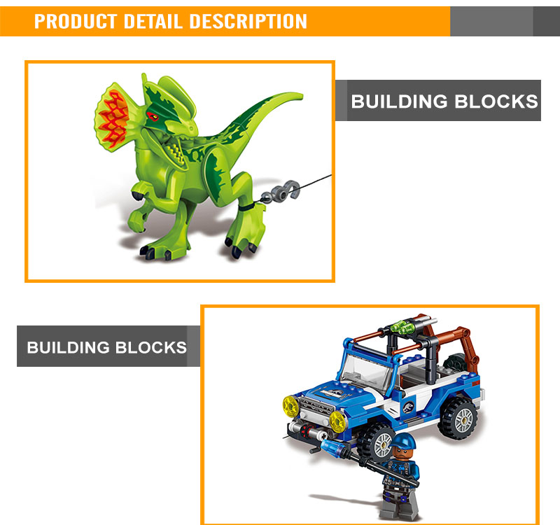 Dinasour Toy Building Bricks