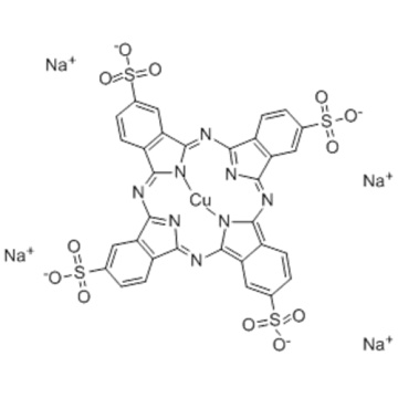 CUIVRE PHTALOCYANINE ACIDE TETRASULFONIQUE TETRASODIUM SEL CAS 27360-85-6