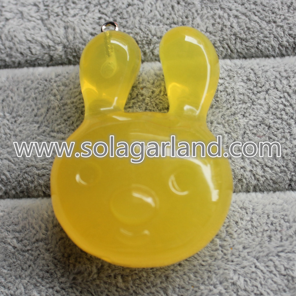 Plastic drop Pendants